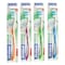 Trisa Focus Soft Toothbrush Multicolour 4 PCS