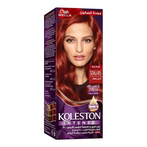 اشتري ويلا كوليستون صبغة شعر احمر رماني 306/45 في السعودية