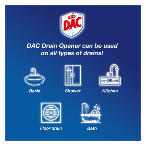 Dac crystals drain opener 1 Kg