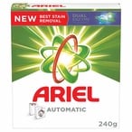 Buy Ariel Laundry Powder Detergent Original Scent Suitable for Automatic Machines 240 g in Saudi Arabia