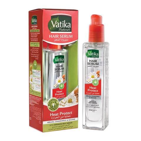 Buy Vatika Hair Serum, Heat Protect - 47 ml Online - Shop Beauty ...