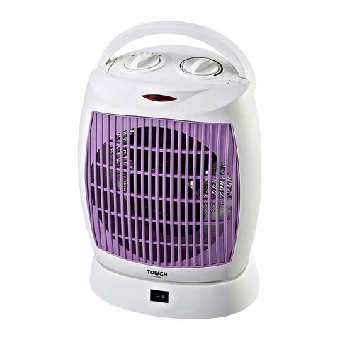Buy Touch 41109 Fan Heater - 2000 Watt - White Online - Shop Electronics u0026  Appliances on Carrefour Egypt