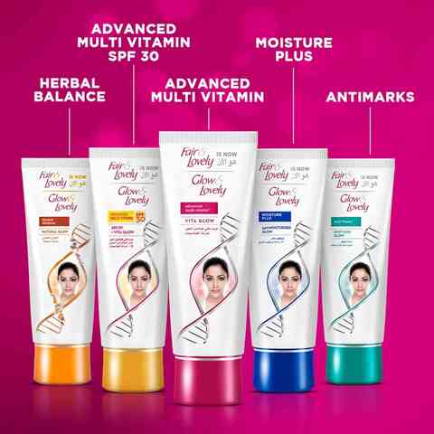 Fair Lovely Face Cream with VitaGlow Advanced Multi Vitamin for