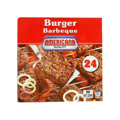 Americana Quality Barbeque Beef Burger 1.344kg