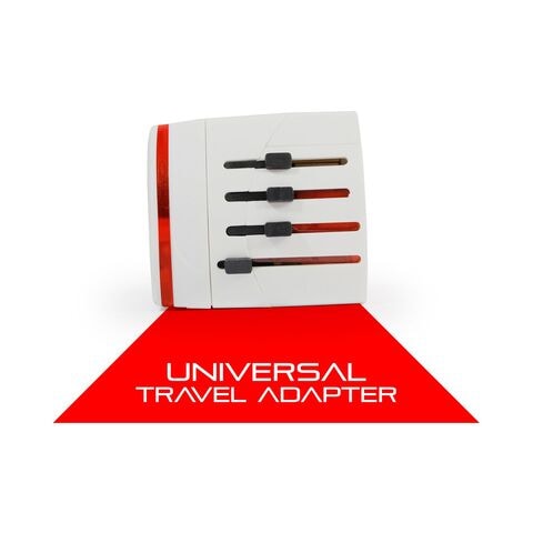 Elexon Universal Travel Adapter EL996 White