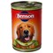 بينسون طعام كلاب قطع غذاء رطبة باللحم العجل 400 غرام