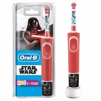 Oral-B Kids Vitality 100 Electric Rechargeable Toothbrush (Star Wars) With Uae 3 Pin Plug