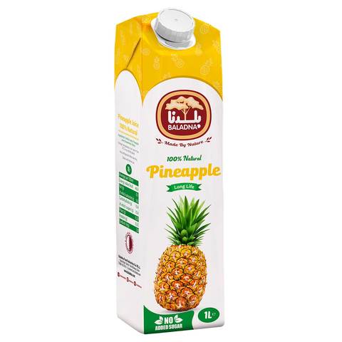 Baladna Long Life Pineapple Juice 1L