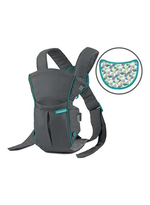 Infantino Swift Baby Carrier With Pocket For 0 Months+, Grey