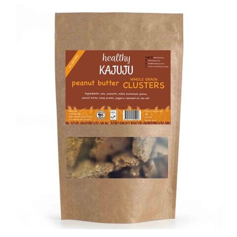 Healthy Kajuju Peanut Butter Whole Grain Clusters 500g
