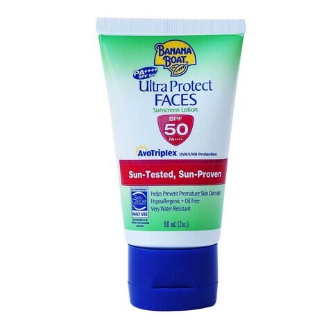 Banana Boat Simply Protect Baby Mineral Based Sunscreen Lotion 90ml With Ultra Protect Faces Sunscreen Lotion 60ml