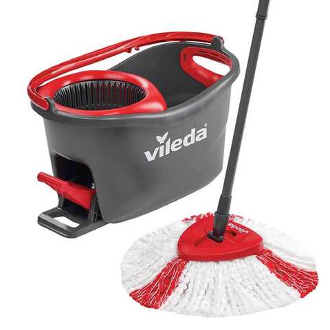 Competitivo Arenoso Interpretar Buy Vileda Turbo Easy Wring And Clean Bucket 2 In 1 Online - Shop Cleaning  & Household on Carrefour Jordan