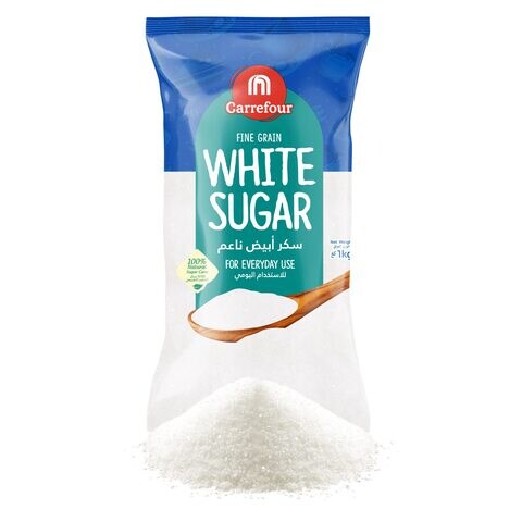 Carrefour Fine Grain White Sugar 1kg
