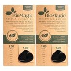 Buy Bio Magic Keratin And Argan Oil Hair Colour Cream 1.00 Black 2 count in UAE