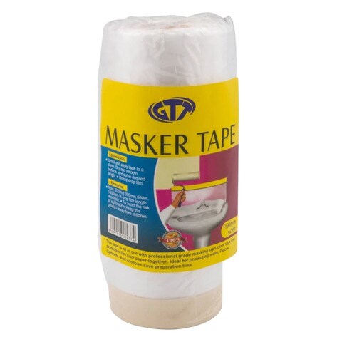 GTT Masker Tape 1100mmx25m - White
