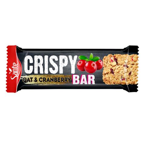 Buy Sante Crunchy Oat And Cranberry Granola Bar 40g Online Shop