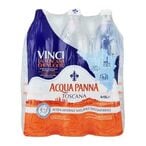 Buy Acqua Panna Natural Mineral Water 1.5L Pack of 6 in UAE