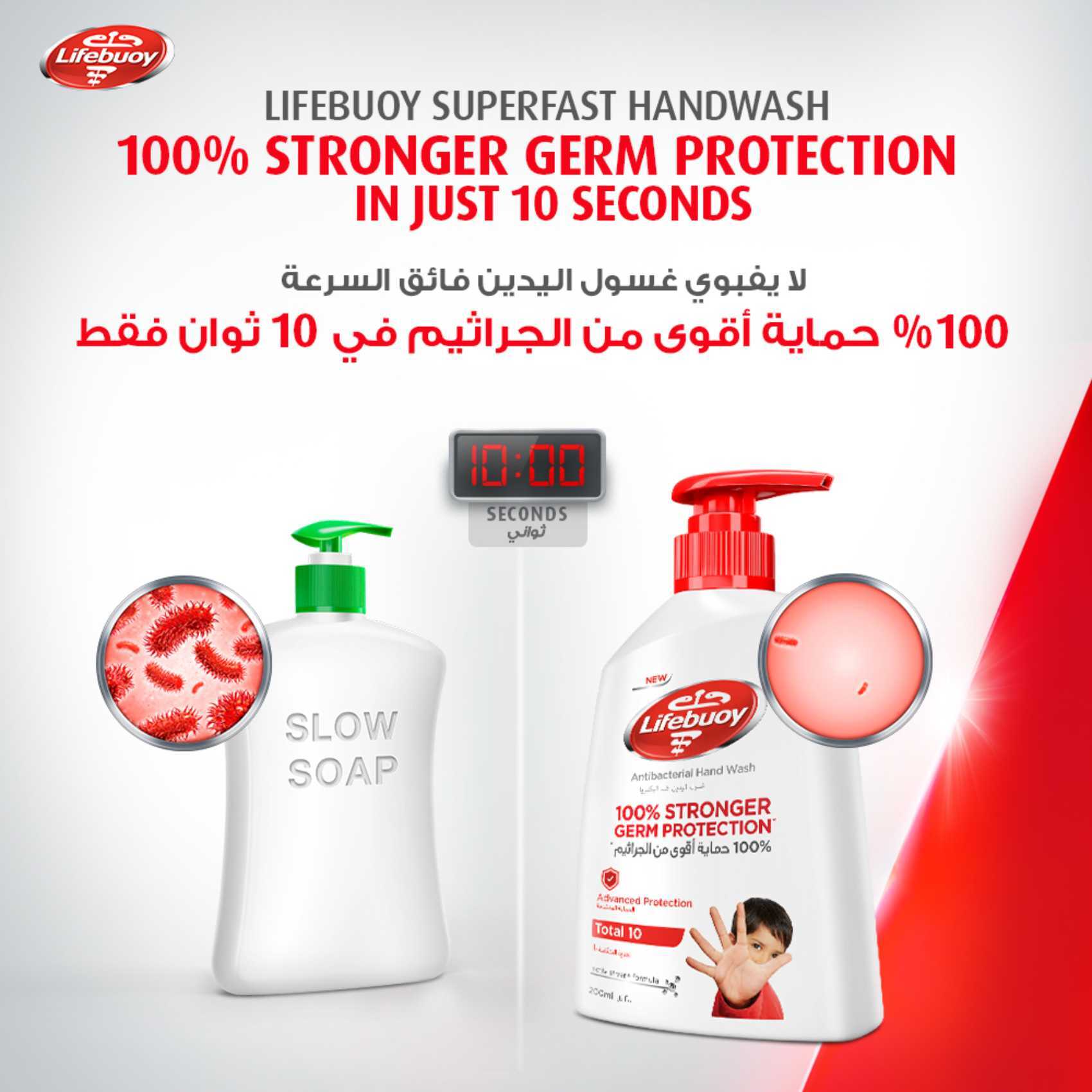 Lifebuoy Total 10 Hand Wash 200ml