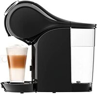 Nescafe Dolce Gusto by De&#39;Longhi - GENIO S PLUS Automatic Capsule Coffee Machine, Compact &amp; Powerful up to 15 Bar Pressure, Cappuccino, Tea, Hot Chocolate &amp; Espresso Coffee Maker, EDG315.B, Black