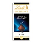 Buy Lindt Excellence A Touch Of Sea Salt Dark Chocolate 100g in Saudi Arabia