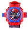 Generic Digital 24 Images Spiderman Projector Watch for Kids, Diwali Gift, Birthday Return Gift (Color May Vary)
