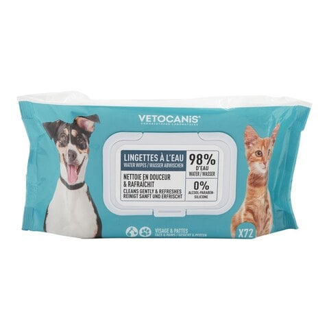 Agrobiothers Vetocanis Hygiene Cleansing 72 Wipes