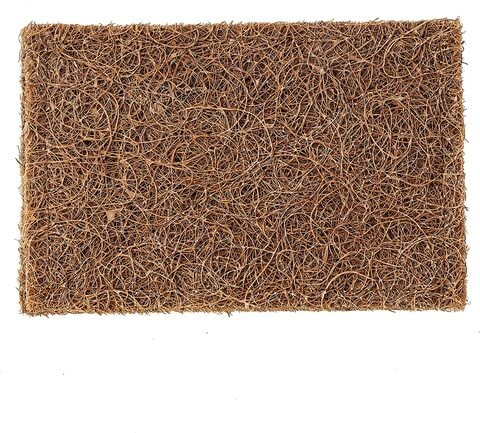 Royalford 2 Pcs Coconut Fibre Scrubber, Natural Fibre, RF10822, Biodegradable Sponge, Eco Friendly Washing Up Sponge For Dishes, Scratch-Less Cleaning