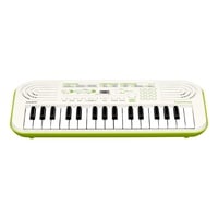 Casio SA-50 32 Mini-Keys Keyboard in White and Green