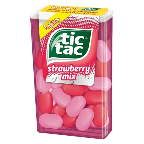 Tic Tac Strawberry Mix Mints 18g