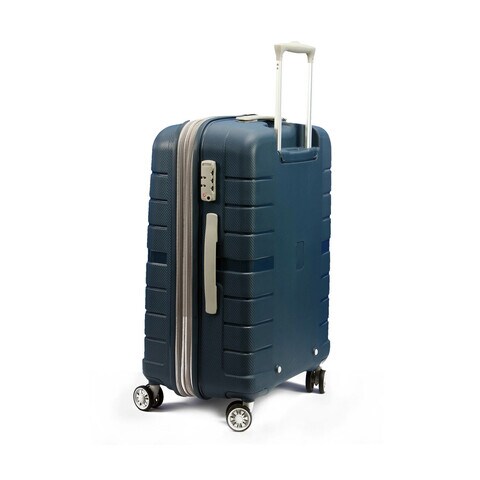 Buy Carlton Voyager Plus Hard Trolley Luggage 4 Wheel 79CM Black