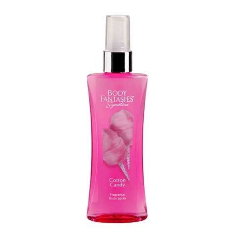 Body Fantasies Cotton Candy Body Spray Pink 94ml