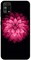 Theodor - Samsung Galaxy M31 Case Cover Pink Flower At Center Flexible Silicone Cover