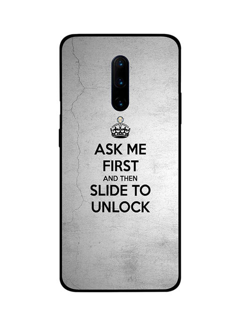 Theodor - Protective Case Cover For Oneplus 7 Pro Ask Me First