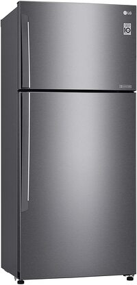 Buy Lg 509 Liters Top Mount Refrigerator With Inverter Linear Compressor Dark Graphite Color 1 Year Warranty Gn C782hqcu Online Shop Electronics Appliances On Carrefour Uae