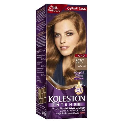 Wella Koleston Hair Colour Cream 307.7 Deer Brown 100ml