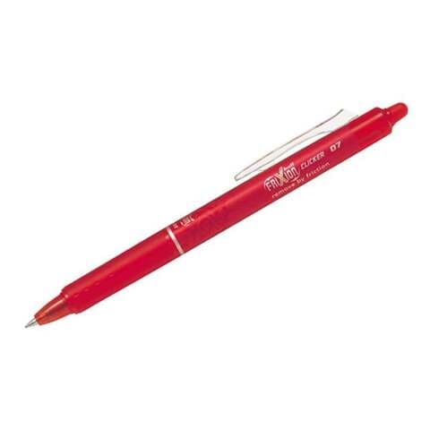 اشتري بايلوت فريكسيون قلم حبر برأس كروي قابل للمسح لون أحمر في السعودية