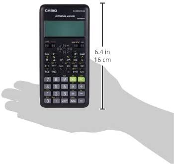 Casio Fx82Es Plus, Black Display Scientific Calculator With 252 Functions