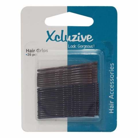 Xcluzive Hair Grips Black 26 PCS