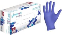 Gloveon malaysian branded Nitrile Powder-Free Hand Gloves NB-30 (Medium/Blue) Box of 100-M