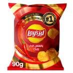 Buy Lay’s Chili Potato Chips, 90g in Saudi Arabia