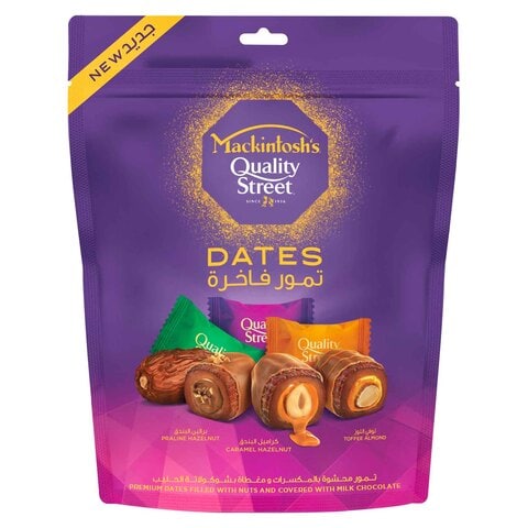 Mackintosh&#39;s  Quality Street Dates Chocolate Bar 102g