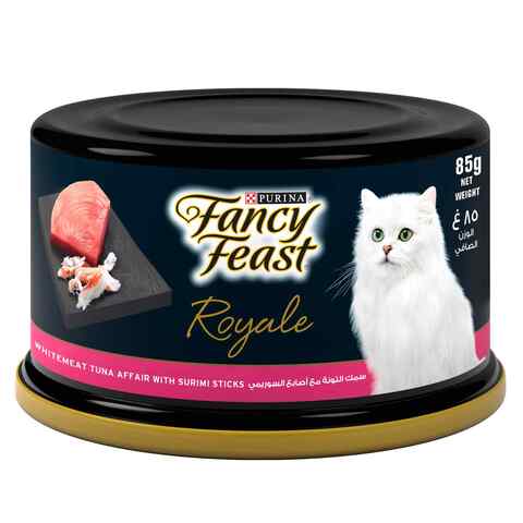 Purina Fancy Feast Royale Virgin Flaked Tuna Cat Food 85g