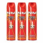 Buy Pif Paf Powerguard Mosquito And Fly Killer 400ml Pack of 3 in UAE