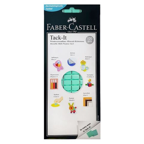 Buy Faber-Castell Tack-It Reusable Adhesive Green 75g Online