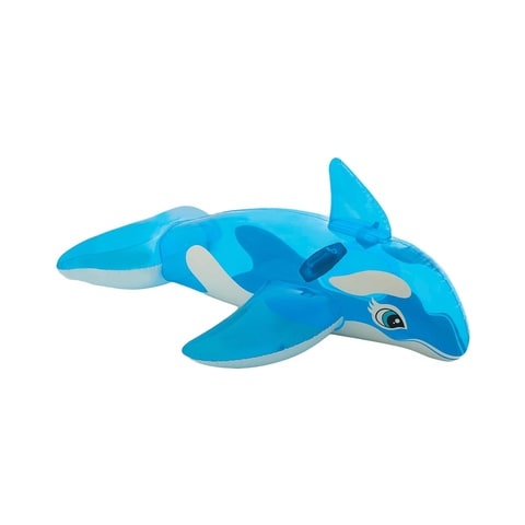 Intex Lil Whale Gator Ride-On Pool Float 58523NP Blue 60x45inch