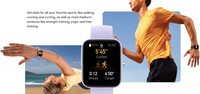 Amazfit Bip 3 Smart Watch For Android iPhone, Health Fitness Tracker With 1.69&quot; Large Display, 14-Day Battery Life, 60+ Sports Modes, Blood Oxygen Heart Rate Monitor, 5 ATM Water-Resistant (Pink)