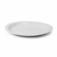 Concept Party Products 48 Count Coated Paper Dessert Plates, White