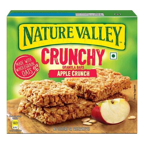 Nature Valley Apple Crisp Crunchy Granola Bars 42g Pack of 5