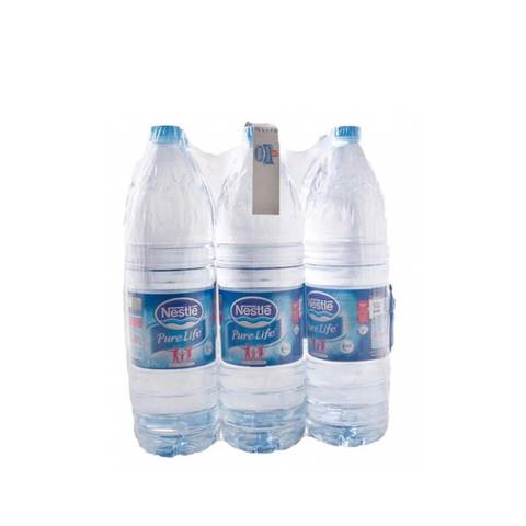 Nestle Water Pure Life 1.5 Liter 6 Pieces