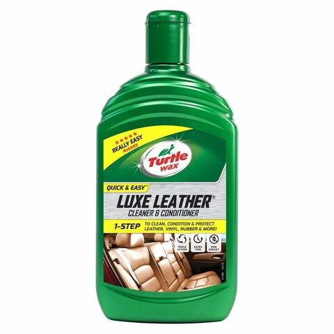 Turtle Wax Luxe Leather Cleaner And Conditioner Clear 500ml